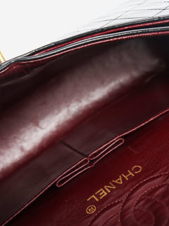 Black 1989 small lambskin Classic Double Flap bag Shoulder bags Chanel 