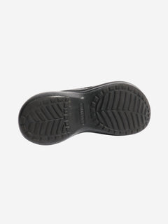 Black sparkly platform slides - size EU 37 Flat Shoes Balenciaga x Crocs 