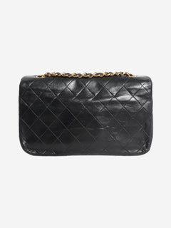 Black 1989 lambskin flap bag Shoulder bags Chanel 