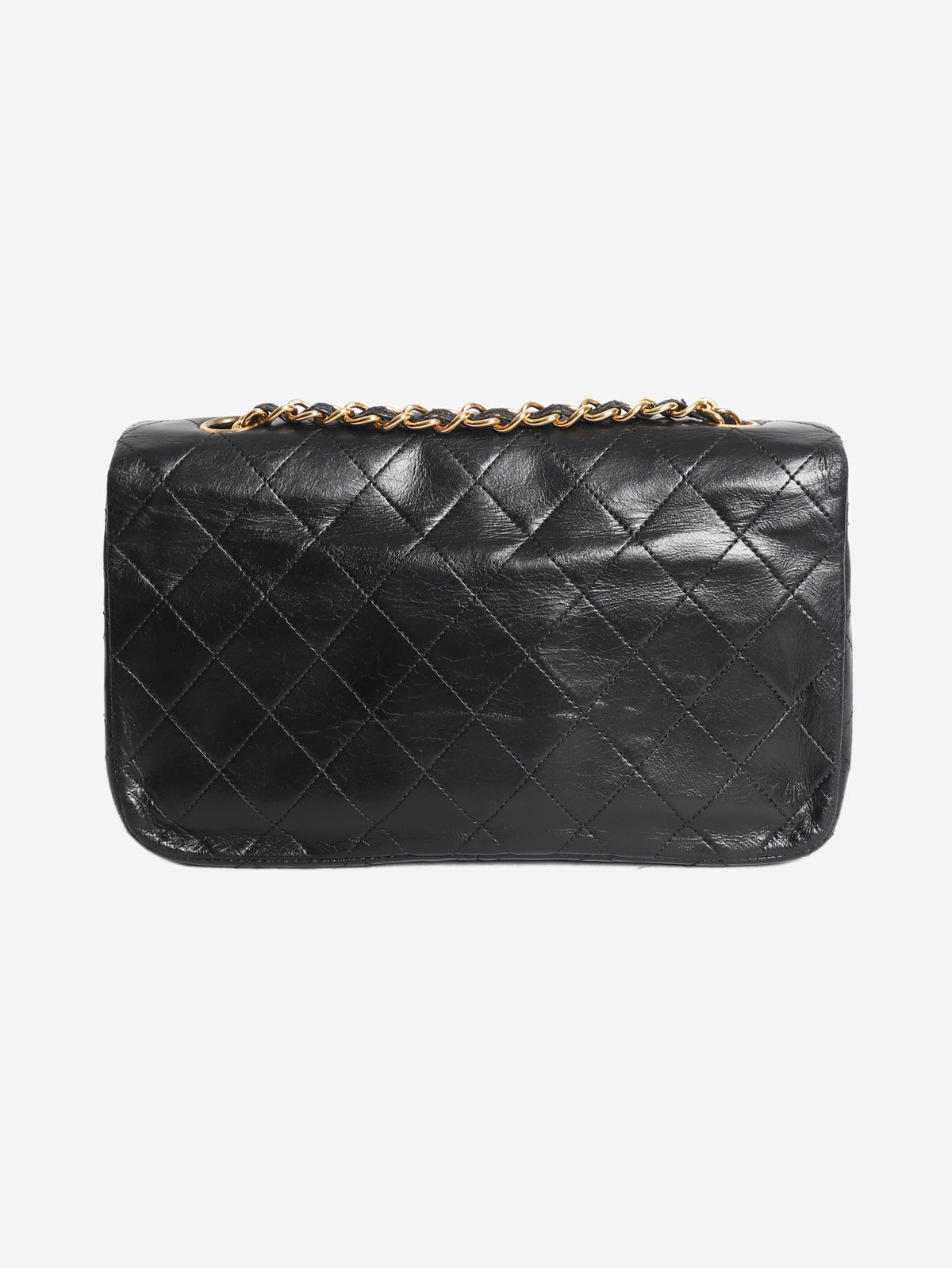 Black 1989 lambskin flap bag Shoulder bags Chanel 