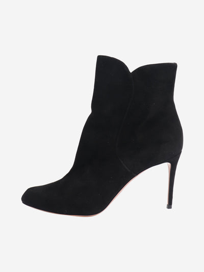 Black Roya suede ankle boots - size EU 41