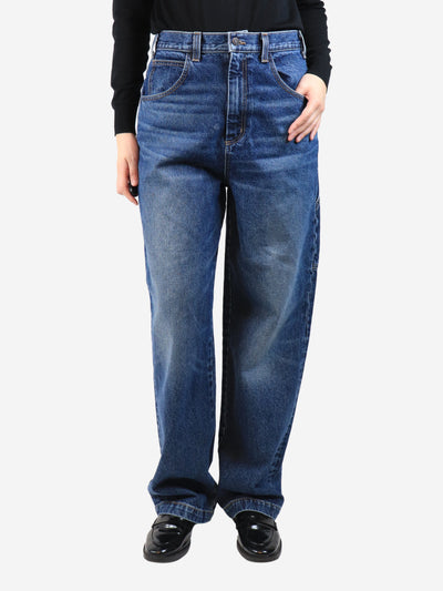 Blue Aaron wide-leg jeans - size UK 12 Trousers Nili Lotan 