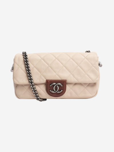 Beige 2012 Country Chic lambskin quilted shoulder bag Shoulder bags Chanel 