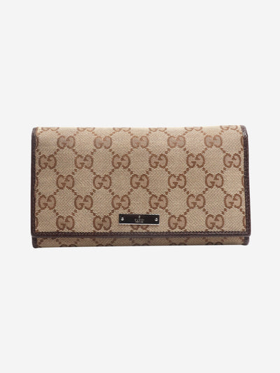 Brown GG continental wallet Wallet Gucci 