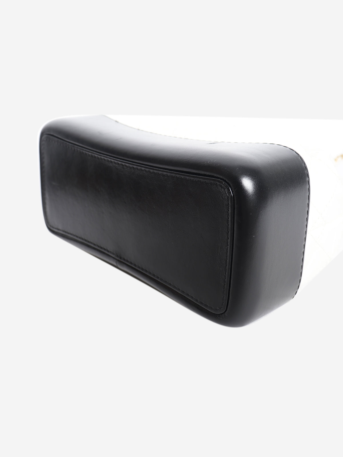 White 2019 quilted leather Gabrielle backpack