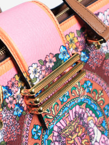 Etro Etro Pink floral paisley shoulder bag