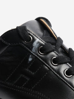 Black leather trainers - EU 39 Trainers Hermes 