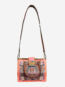 Etro Etro Pink floral paisley shoulder bag
