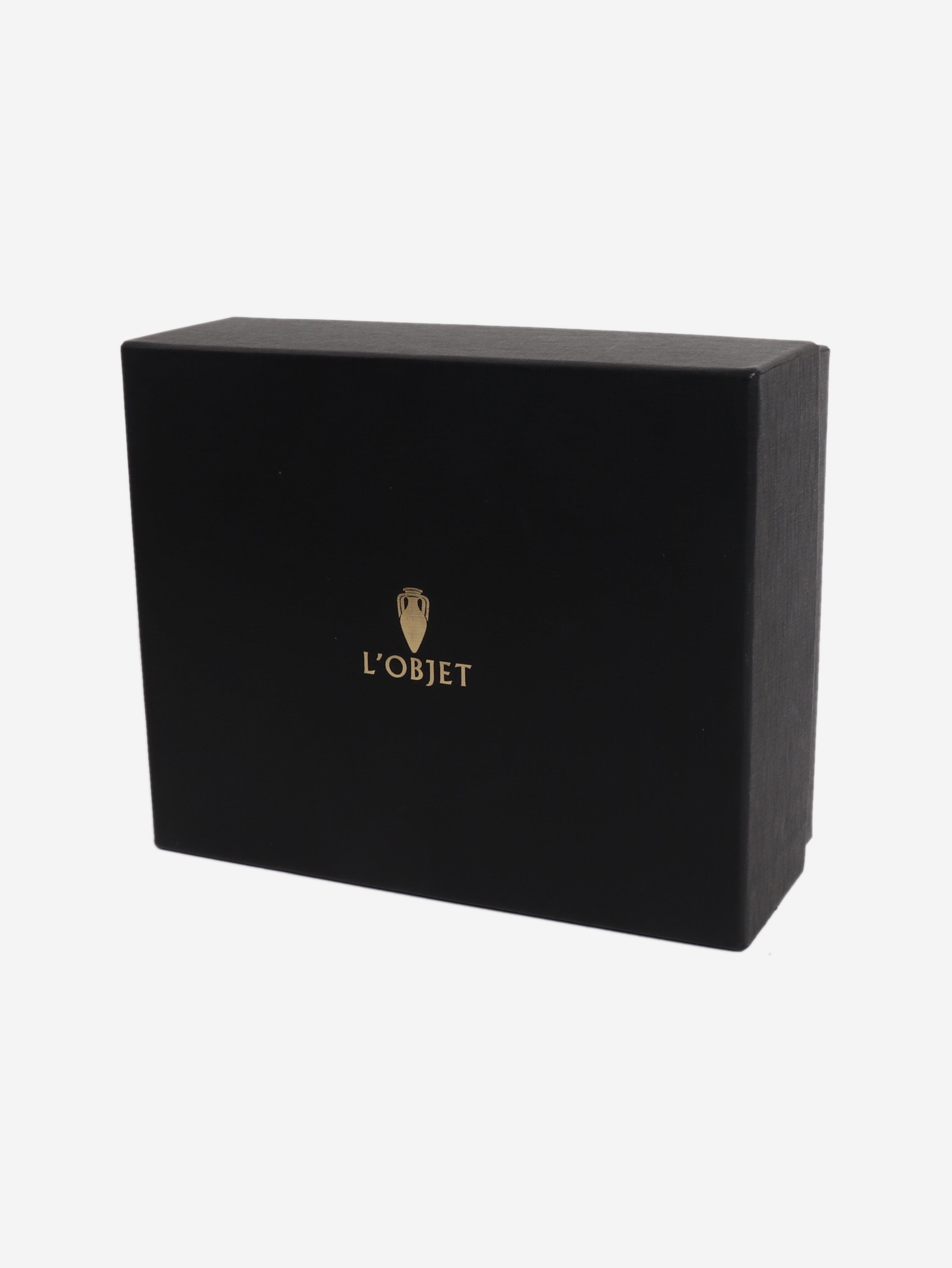 White and gold honeypot Homeware L'Objet 