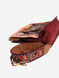 Etro Etro Pink floral paisley shoulder bag
