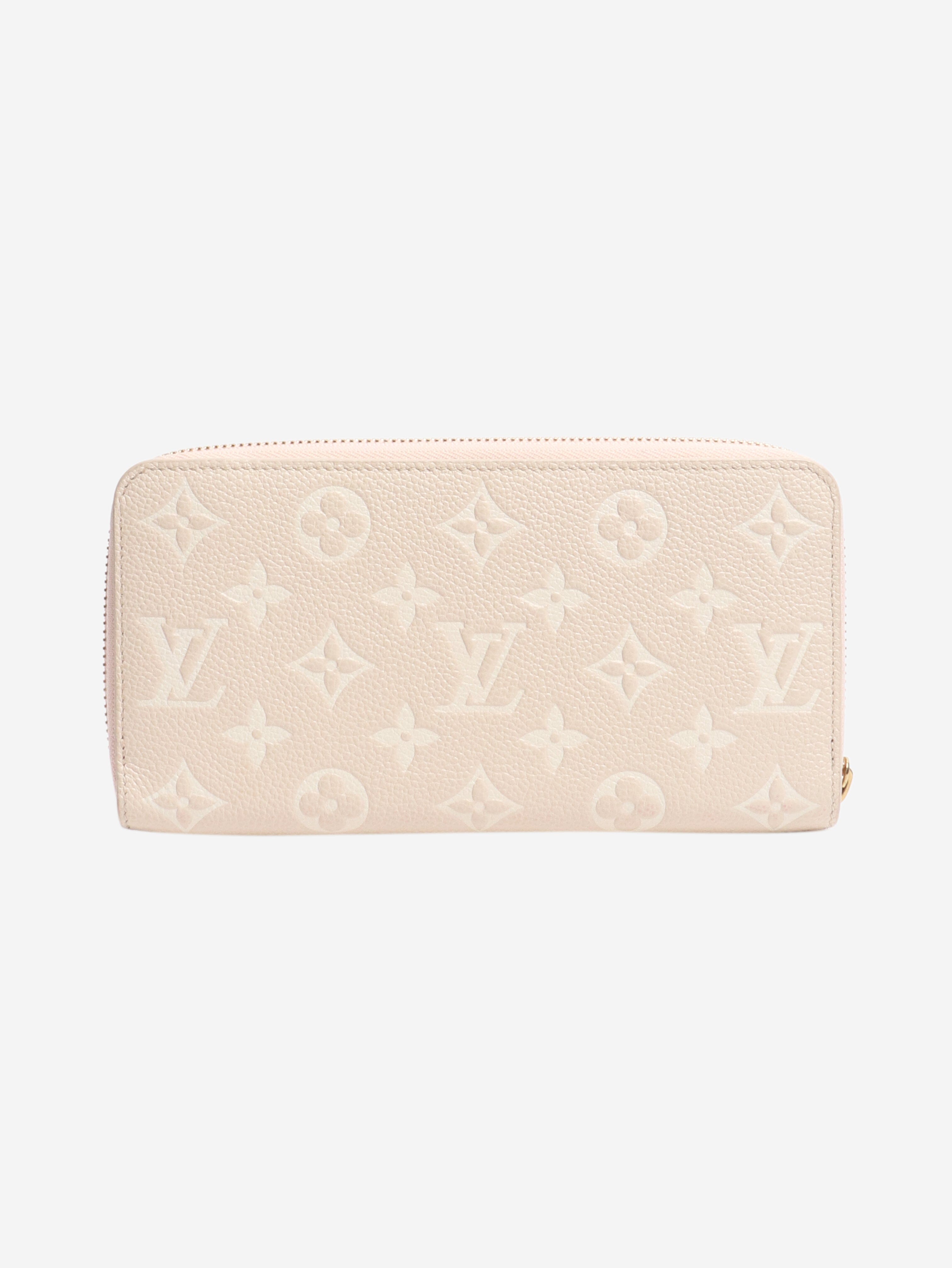 Pink Monogram zipped wallet Wallet Louis Vuitton 