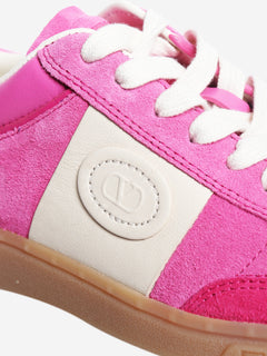 Pink suede trainers - size EU 38.5 Trainers Valentino 