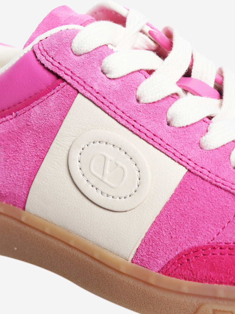 Pink suede trainers - size EU 38.5 Trainers Valentino 