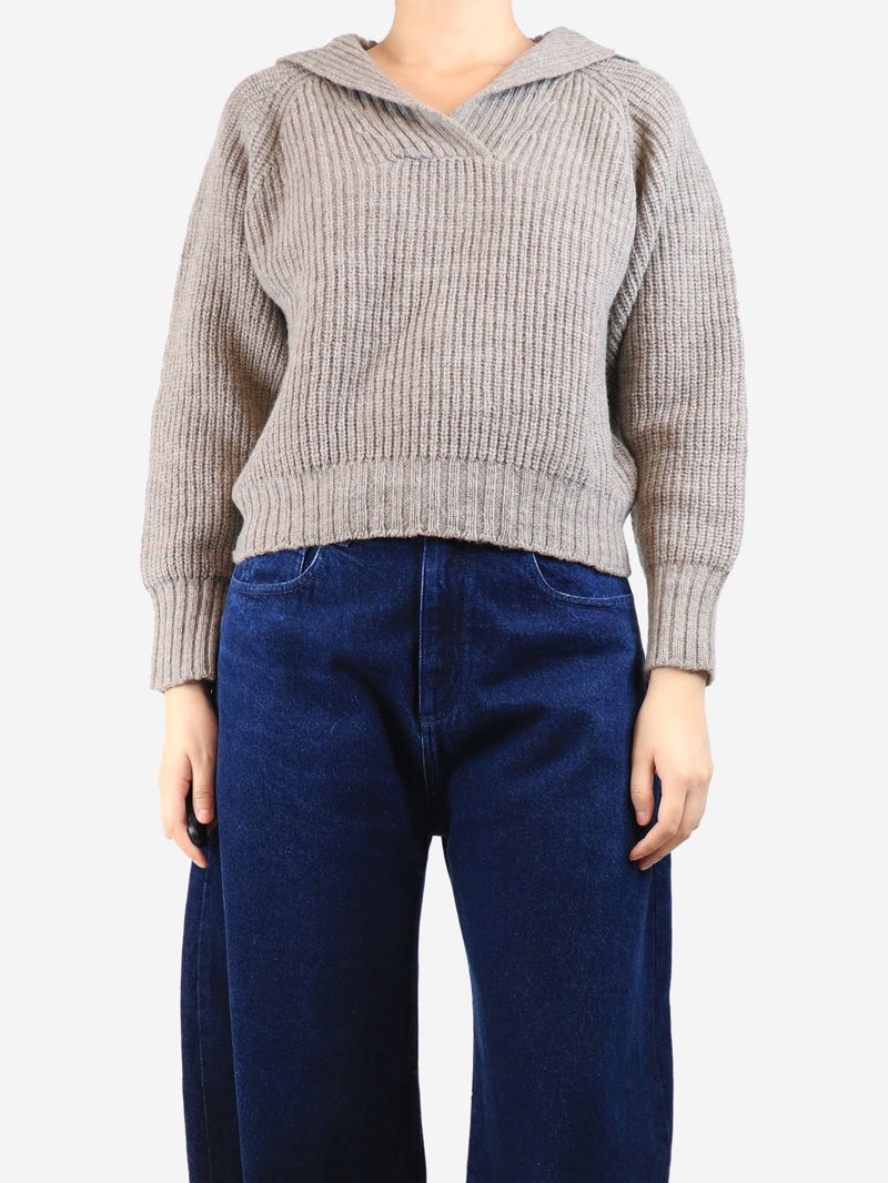 Taupe sweater - size M Knitwear Margaret Howell MHL 