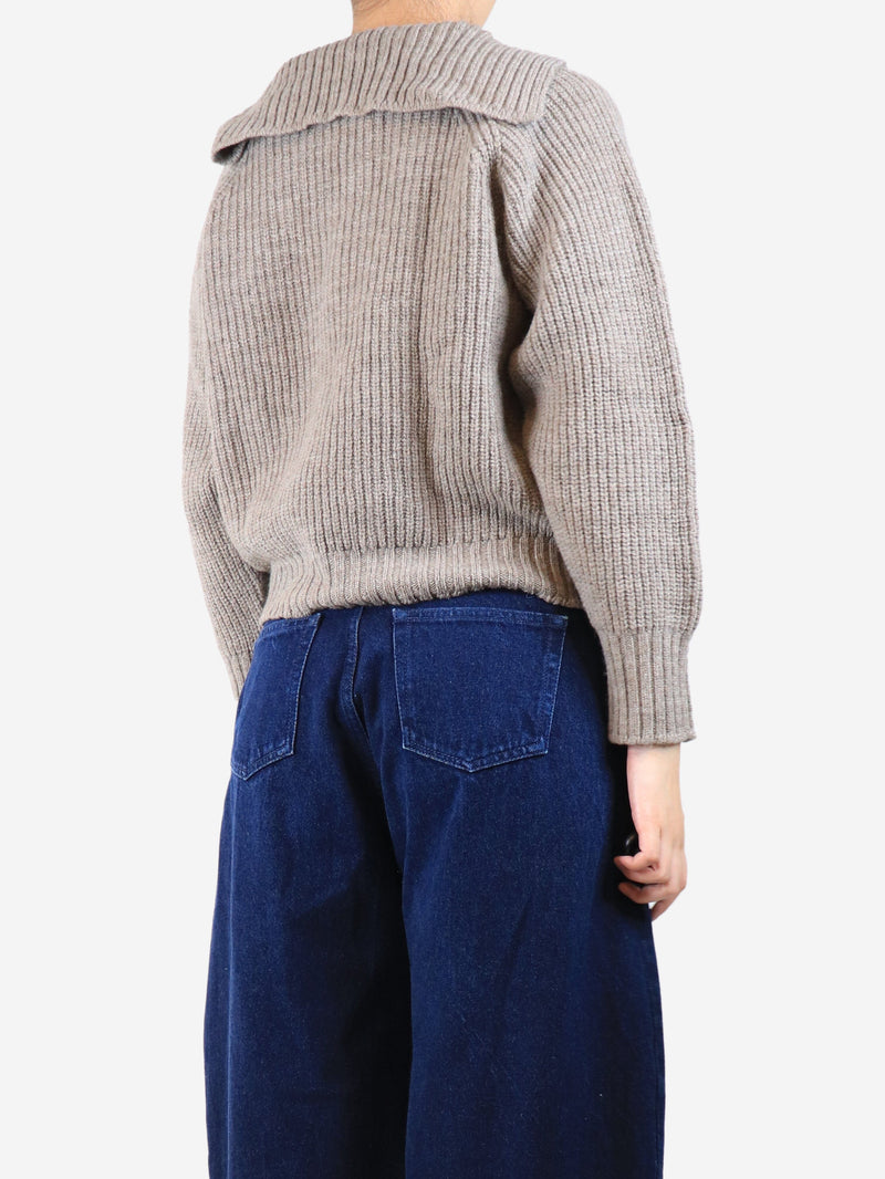 Taupe sweater - size M Knitwear Margaret Howell MHL 