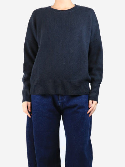 Charcoal cashmere jumper - size L Knitwear Lisa Yang 