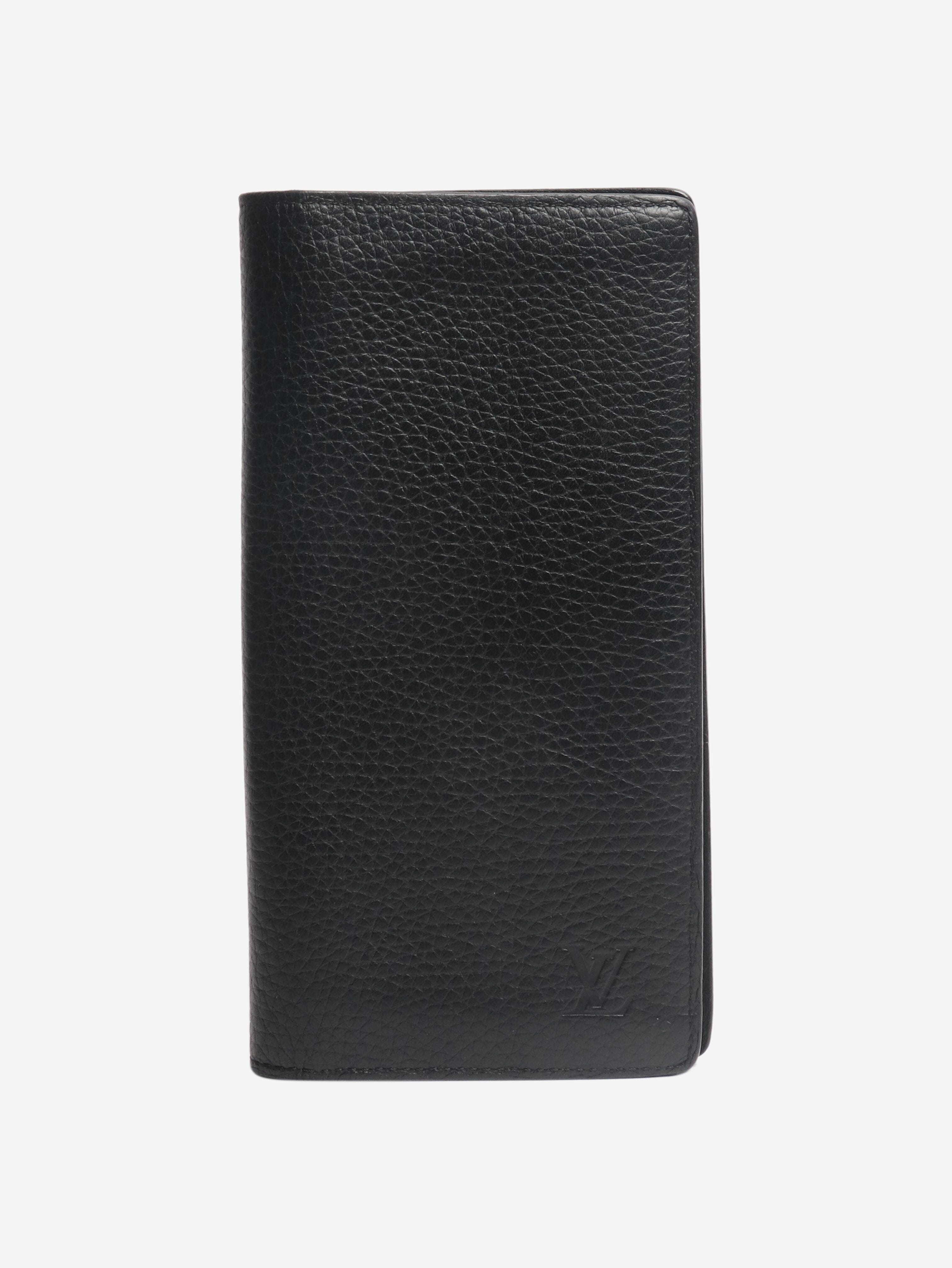 Black Portefeuille Brazza long wallet Wallet Louis Vuitton 