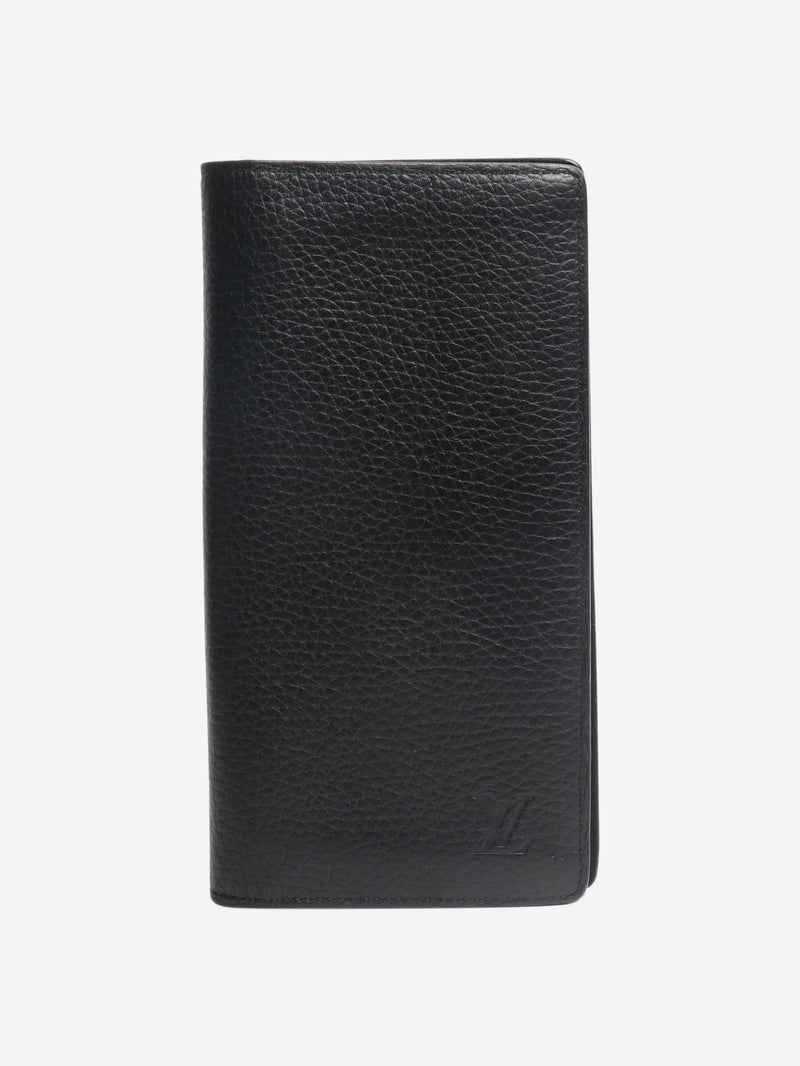 Black Portefeuille Brazza long wallet Wallet Louis Vuitton 