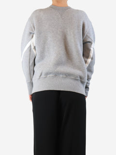 Grey marled sweatshirt - size M Tops Sacai 