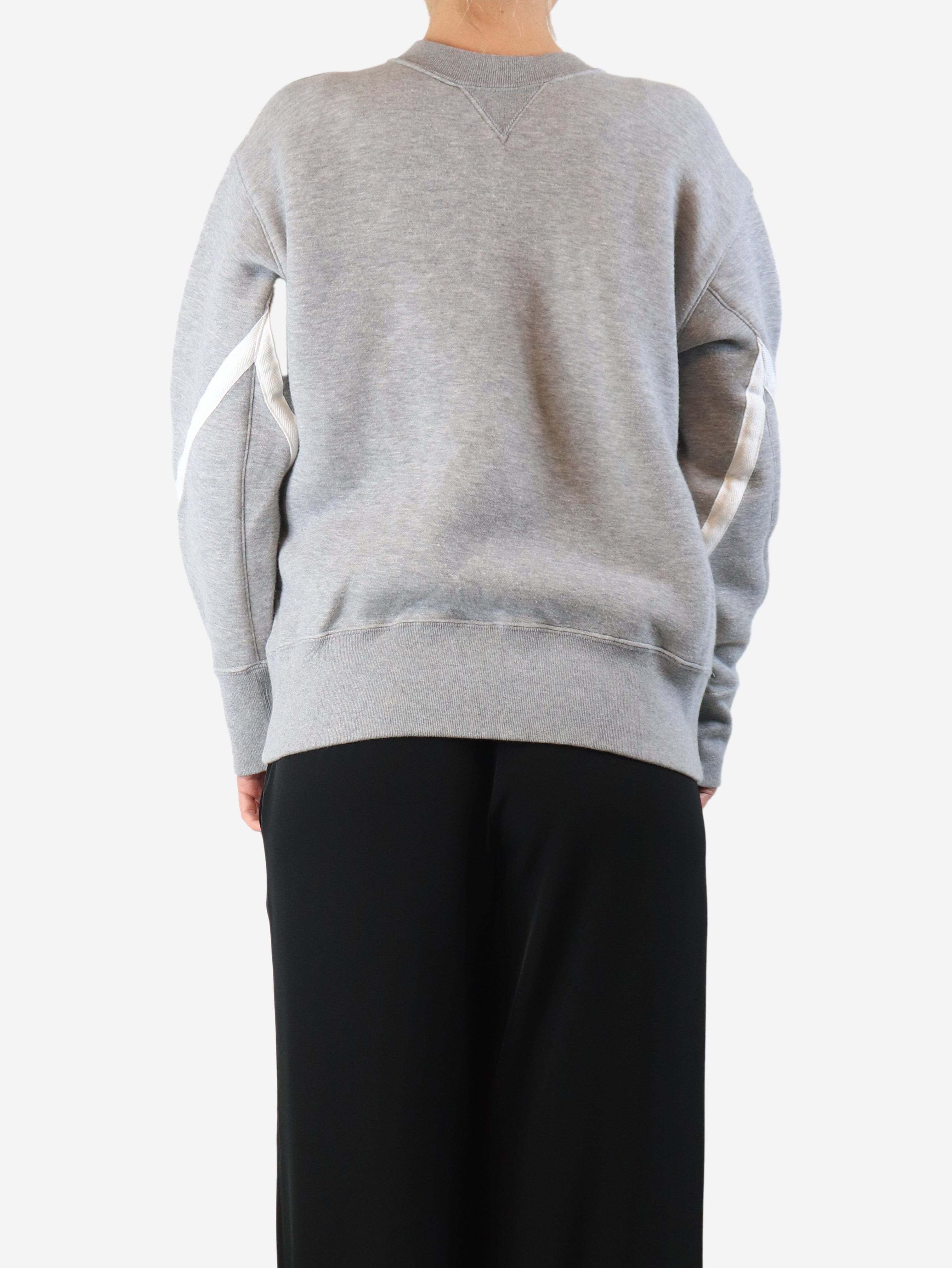 Grey marled sweatshirt - size M Tops Sacai 