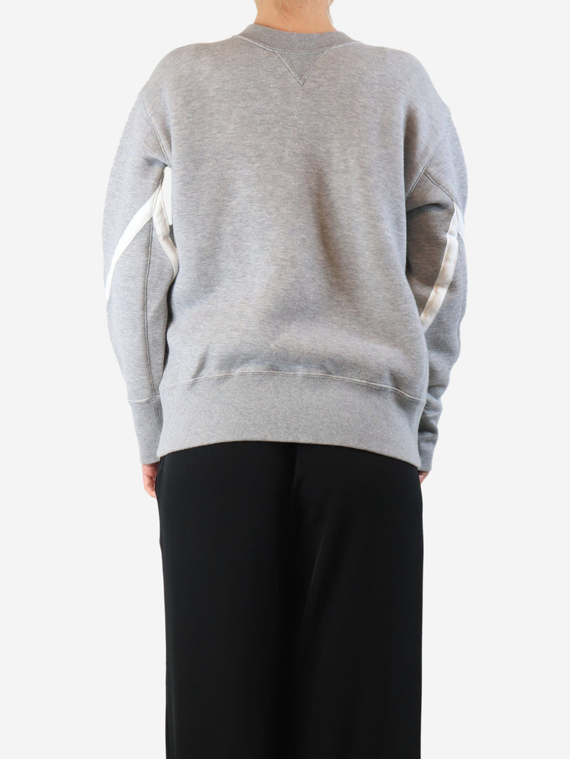 Grey marled sweatshirt - size M Tops Sacai 