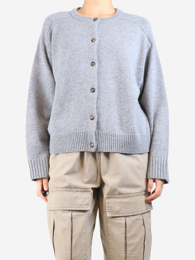 Grey Aidar cardigan - size M Knitwear Loulou Studio 