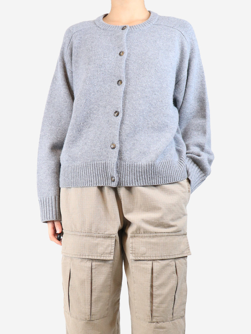 Grey Aidar cardigan - size M Knitwear Loulou Studio 
