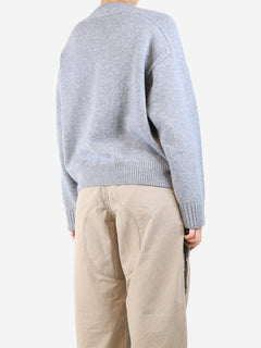 Grey Aidar cardigan - size M Knitwear Loulou Studio 