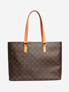 Louis Vuitton Brown vintage 2000 Monogram Luco tote bag