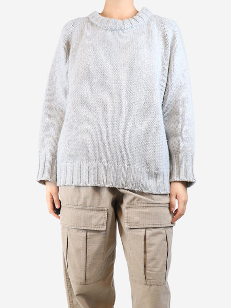 Grey cashmere jumper - size M product image