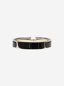 Hermes Black Clic H bracelet
