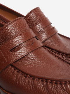 Brown chunky leather loafers - size EU 41 (UK 8) Heels Gabriela Hearst 