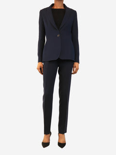 Navy two piece blazer and trousers set - size UK 8 Sets Christian Dior 