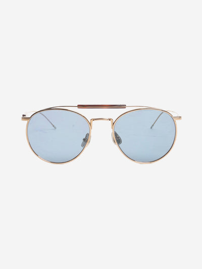 Gold round sunglasses Sunglasses Brunello Cucinelli 