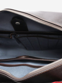 Dark brown leather briefcase Luggage & Travel Bags Aspinal of London 