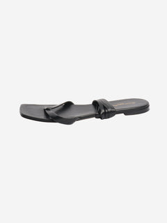 Black wrap sandals - size EU 39.5 (UK 6.5) Flat Sandals Gianvito Rossi 