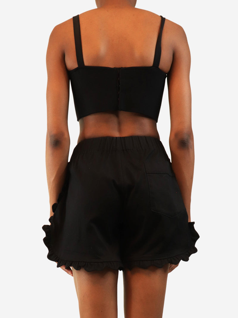 Black bustier top - size UK 8 Tops Alaia 