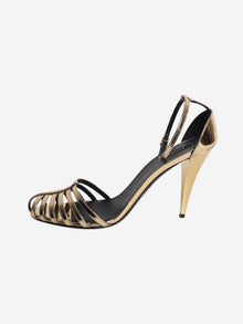 Gold strappy sandal heels - size EU 41 (UK 8) Heels Givenchy 