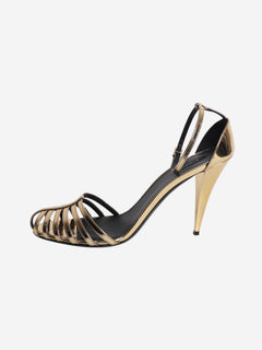 Gold strappy sandal heels - size EU 41 (UK 8) Heels Givenchy 