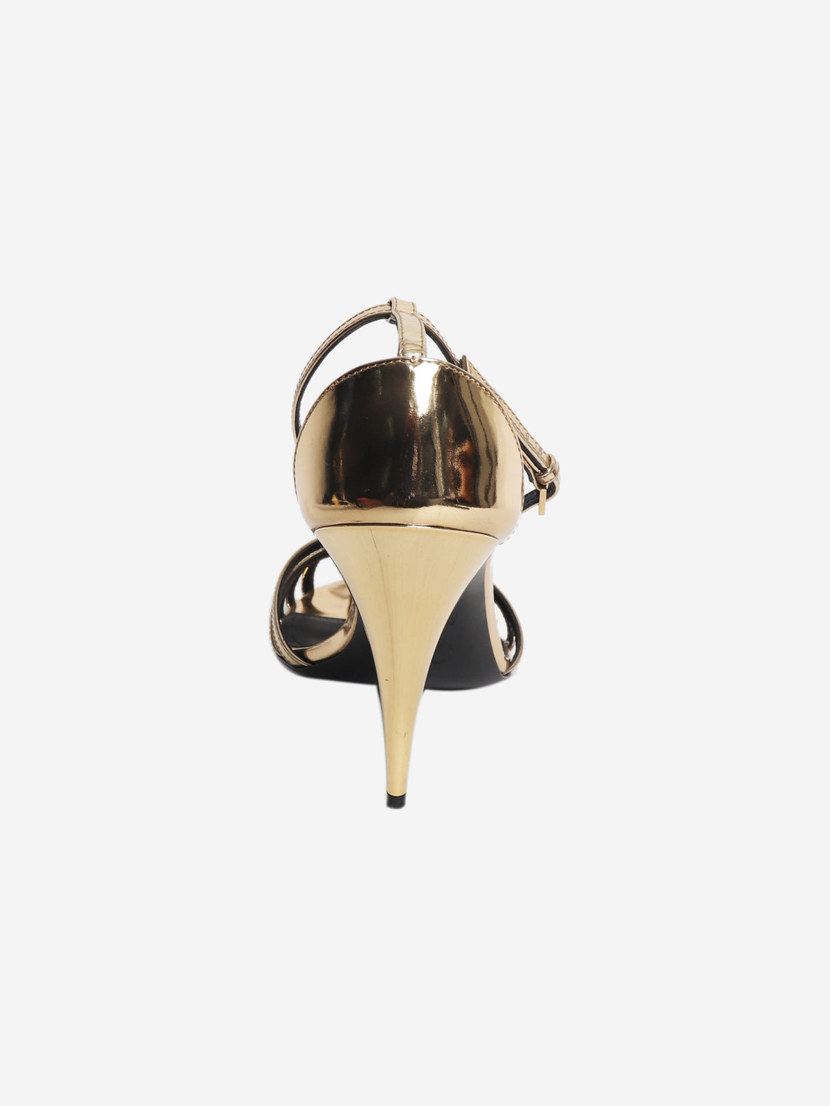 Gold strappy sandal heels - size EU 41 (UK 8) Heels Givenchy 
