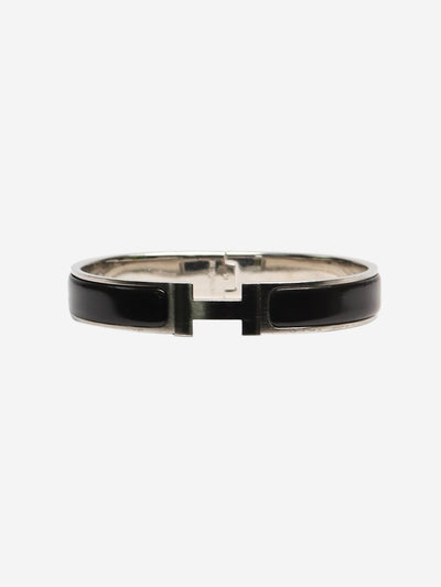 Matte black Clic H bracelet Bracelets Hermes 