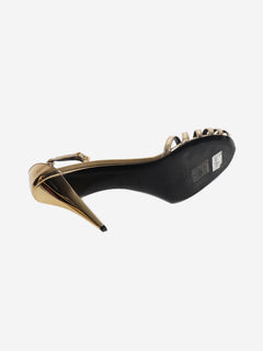 Gold strappy sandal heels - size EU 41 (UK 8) Heels Givenchy 