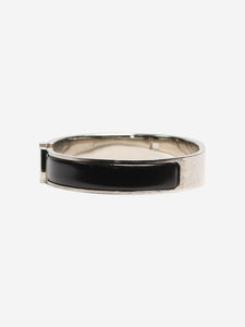 Hermes Matte black Clic H bracelet