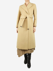 Louis Vuitton Camel wool coat - size UK 8