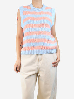Bubblegum knit vest - size L Knitwear Stella Nova 