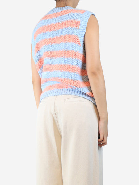 Bubblegum knit vest - size L alternate image