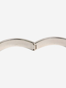 Hermes Matte black Clic H bracelet