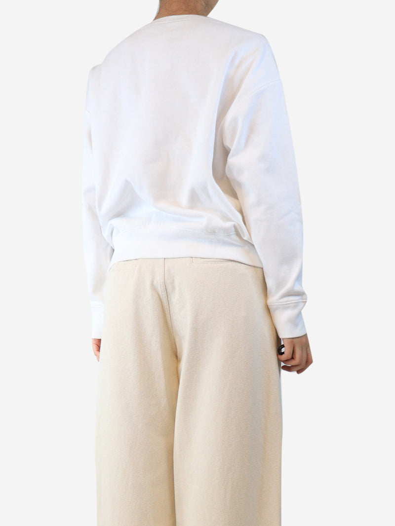 White crewneck sweatshirt - size L Tops Polo Ralph Lauren 