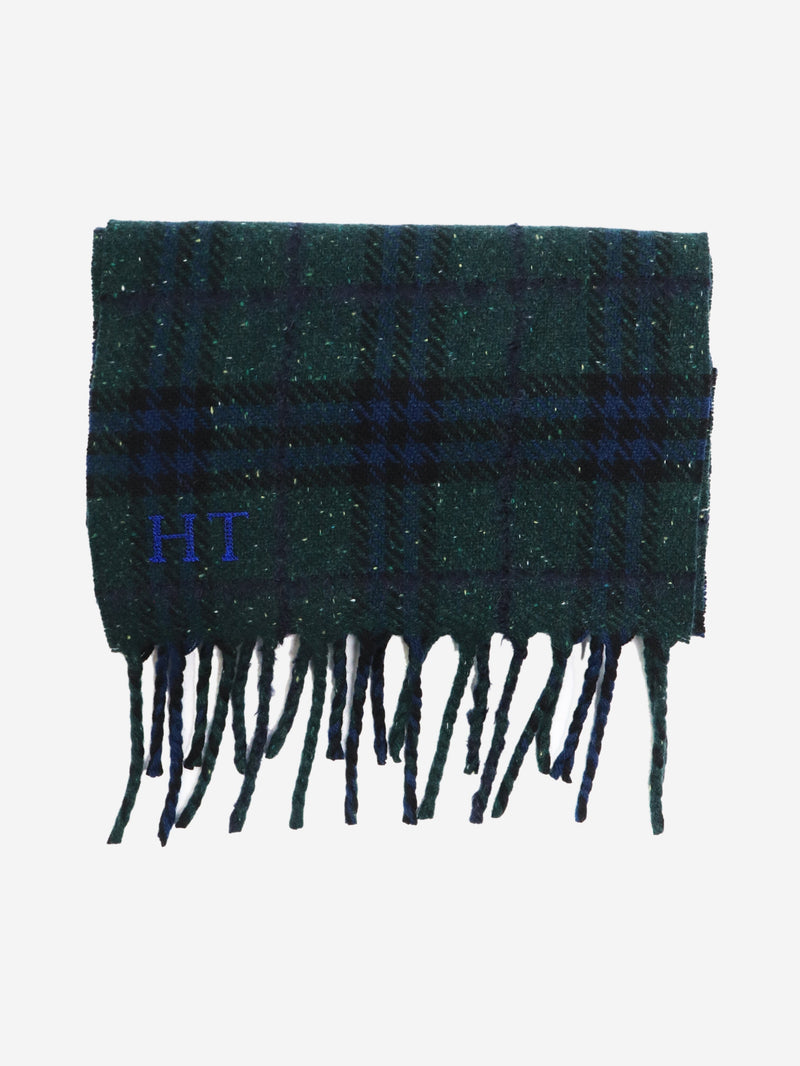 Green wool scarf Scarves Nygardsanna 