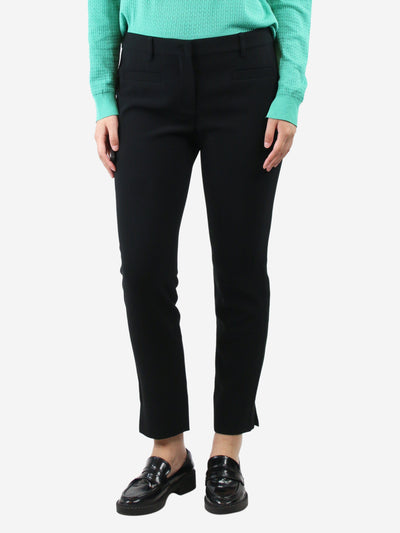 Black tailored trousers - size UK 12 Trousers Miu Miu 